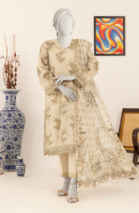 PRINTED LAWN 3PC UNSTITCHED