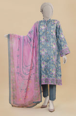 PRINTED LAWN 3PC UNSTITCHED