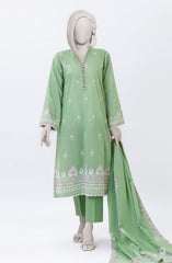 PASTE PRINTED LAWN 3PC UNSTITCHED