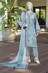 PRINTED LAWN 3PCS UNSTITCHED