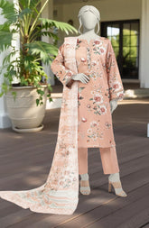 PRINTED LAWN 3PCS UNSTITCHED