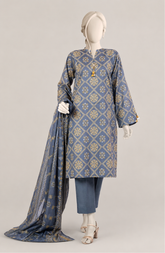 PRINTED LAWN 3PCS UNSTITCHED