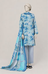 PRINTED LAWN 3PCS UNSTITCHED