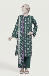 PRINTED LAWN 3PCS UNSTITCHED