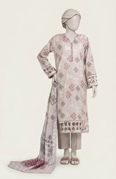 PRINTED LAWN 3PCS UNSTITCHED