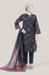 PRINTED LAWN 3PCS UNSTITCHED