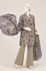 PRINTED LAWN 3PCS UNSTITCHED