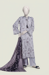PRINTED LAWN 3PCS UNSTITCHED