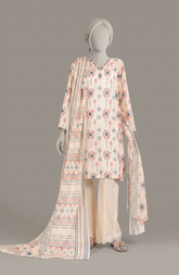 PRINTED LAWN 3PCS UNSTITCHED