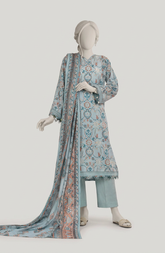 PRINTED LAWN 3PCS UNSTITCHED