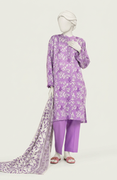 PRINTED LAWN 3PCS UNSTITCHED