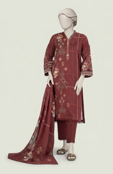 PRINTED LAWN 3PCS UNSTITCHED