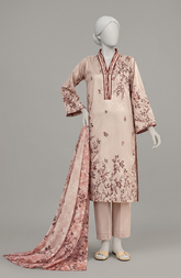 PRINTED LAWN 3PCS UNSTITCHED