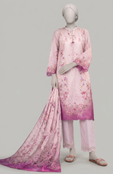 PRINTED LAWN 3PCS UNSTITCHED