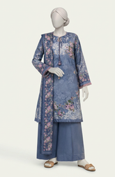PRINTED LAWN 3PCS UNSTITCHED