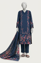 PRINTED LAWN 3PCS UNSTITCHED