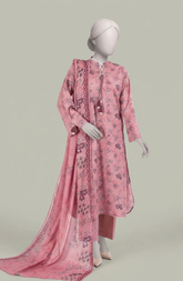 PRINTED LAWN 3PCS UNSTITCHED