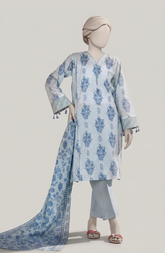 PRINTED LAWN 3PCS UNSTITCHED
