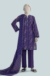 PRINTED LAWN 3PCS UNSTITCHED