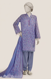PRINTED LAWN 3PCS UNSTITCHED