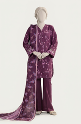 PRINTED LAWN 3PCS UNSTITCHED