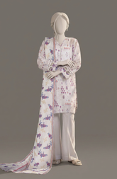 PRINTED LAWN 3PCS UNSTITCHED