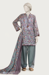 PRINTED LAWN 3PCS UNSTITCHED