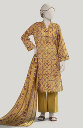 PRINTED LAWN 3PCS UNSTITCHED
