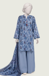 PRINTED LAWN 3PCS UNSTITCHED