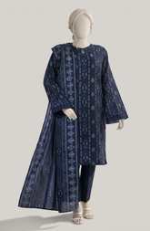 PRINTED LAWN 3PCS UNSTITCHED