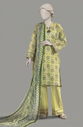 PRINTED LAWN 3PCS UNSTITCHED