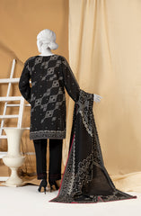 PRINTED KHADDAR STITCHED 3 PIECE
