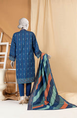 PRINTED KHADDAR STITCHED 3 PIECE