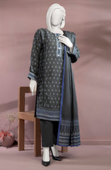 PRINTED DOBBY VISCOSE 3PCS UNSTITCHED