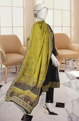 EMBROIDERED KHADDAR 3PCS UNSTITCHED