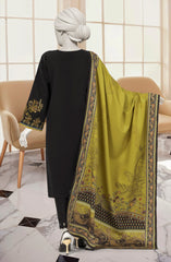 EMBROIDERED KHADDAR 3PCS UNSTITCHED