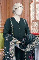 EMBROIDERED KHADDAR 3PCS UNSTITCHED