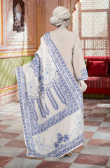 EMBROIDERED KHADDAR 3PCS UNSTITCHED