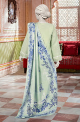 EMBROIDERED KHADDAR 3PCS UNSTITCHED