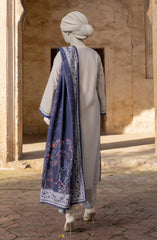 EMBROIDERED KHADDAR 3PCS UNSTITCHED