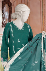 EMBROIDERED KHADDAR 3PCS UNSTITCHED