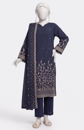 3 PIECE- EMBROIDERED PREMIUM KHADDAR SUIT