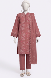 3 PIECE- PRINTED PREMIUM KHADDAR SUIT