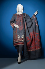 EMBROIDERY KHADDAR 3PC UNSTITCHED