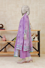 PRINTED KHADDAR STITCHED 3 PIECE