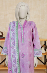PRINTED KHADDAR STITCHED 3 PIECE