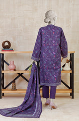 PRINTED KHADDAR STITCHED 3 PIECE