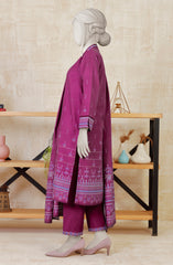 PRINTED KHADDAR STITCHED 3 PIECE