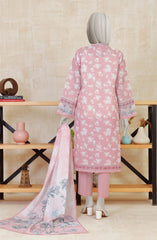 PRINTED KHADDAR STITCHED 3 PIECE