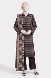 3 PIECE- PRINTED PREMIUM KHADDAR SUIT